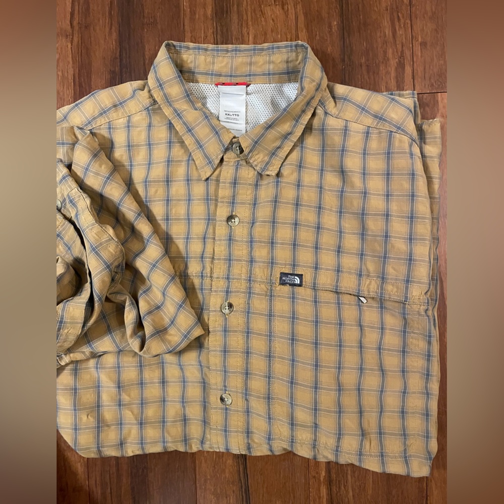 The North Face long sleeve bottom down.